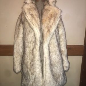 MinkPink Fur Coat